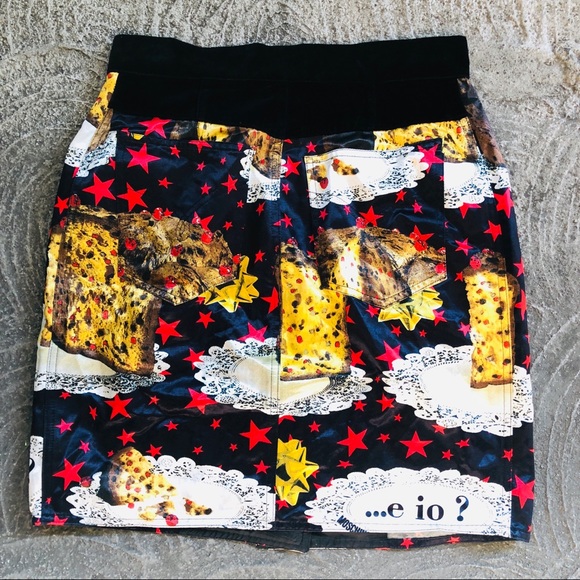 MOSCHINO JEANS Vintage Panettone Jacket Skirt Set